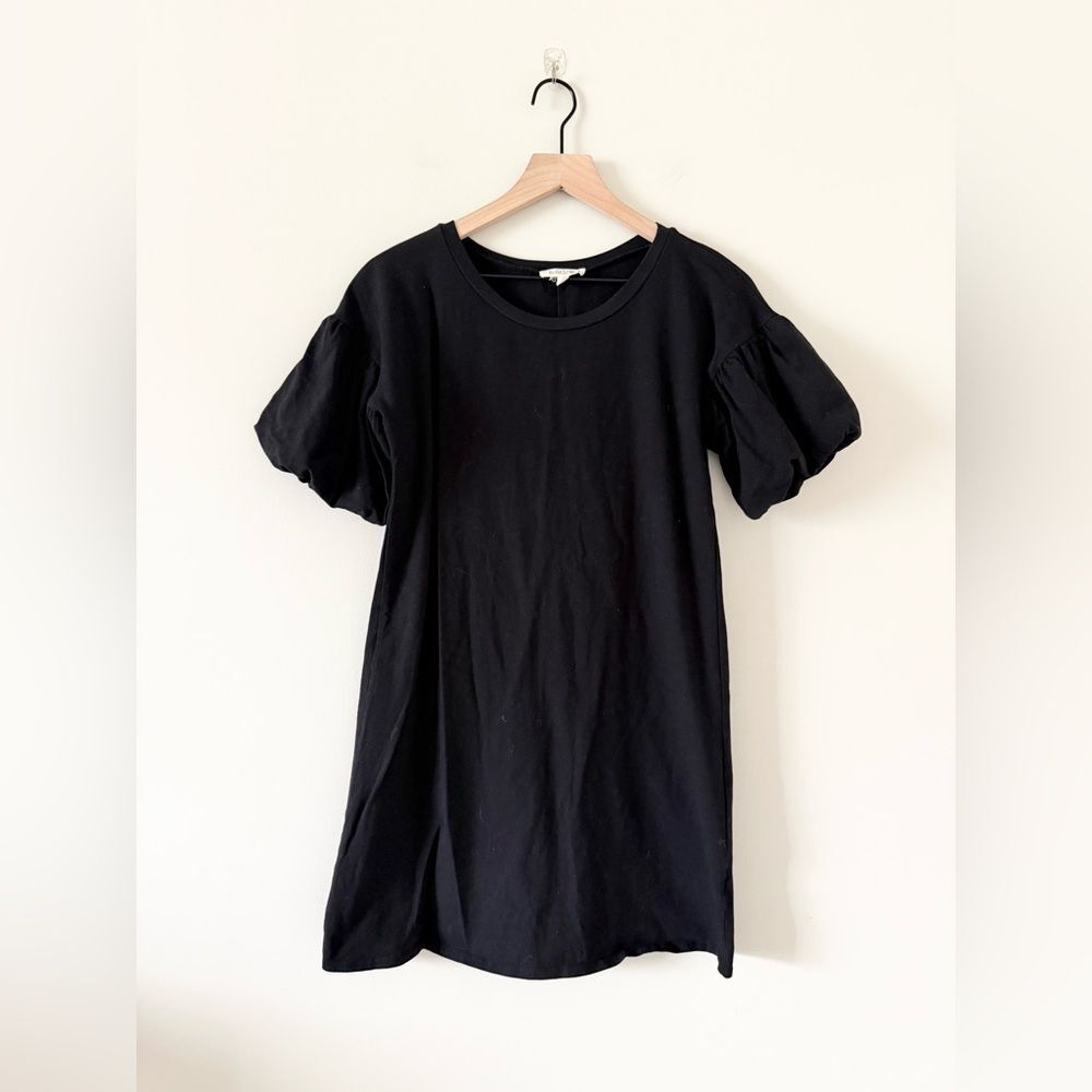 Rolla Coster Black Puff Sleeve Tee Dress